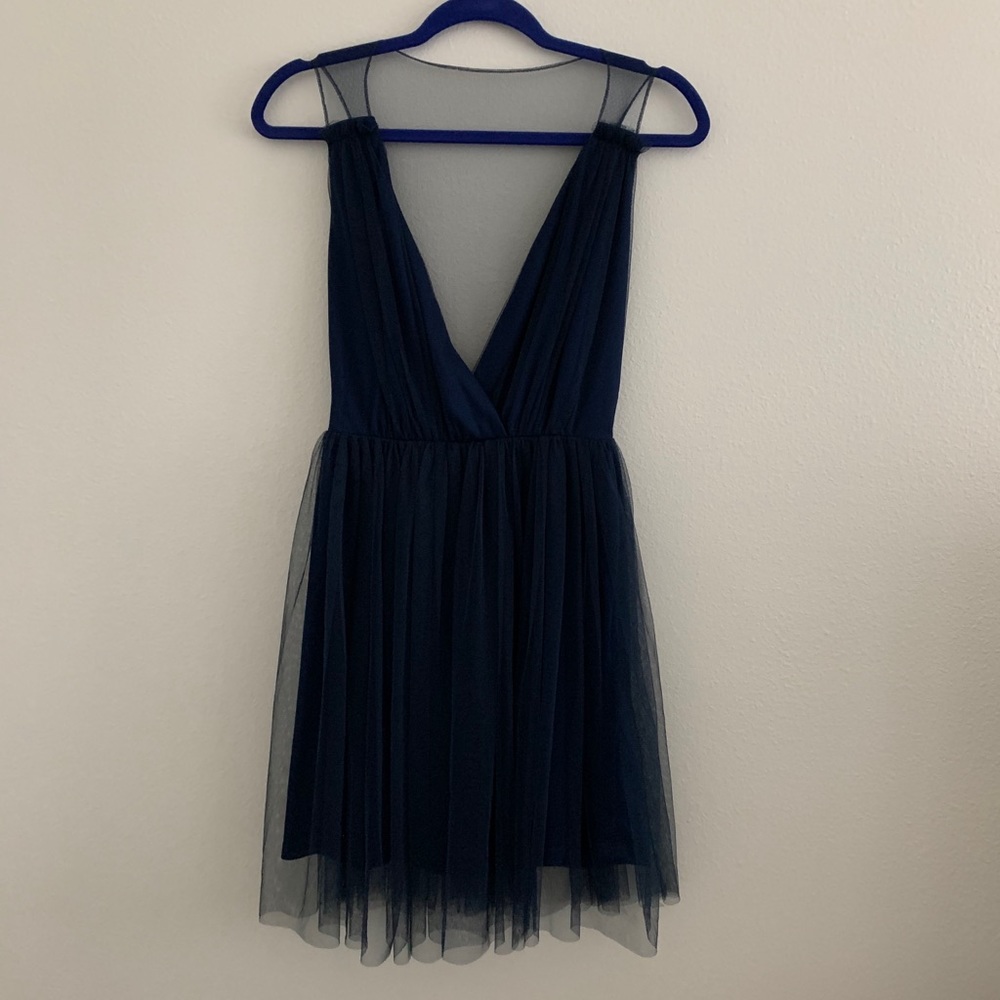 NWOT ASOS Navy Party Dress